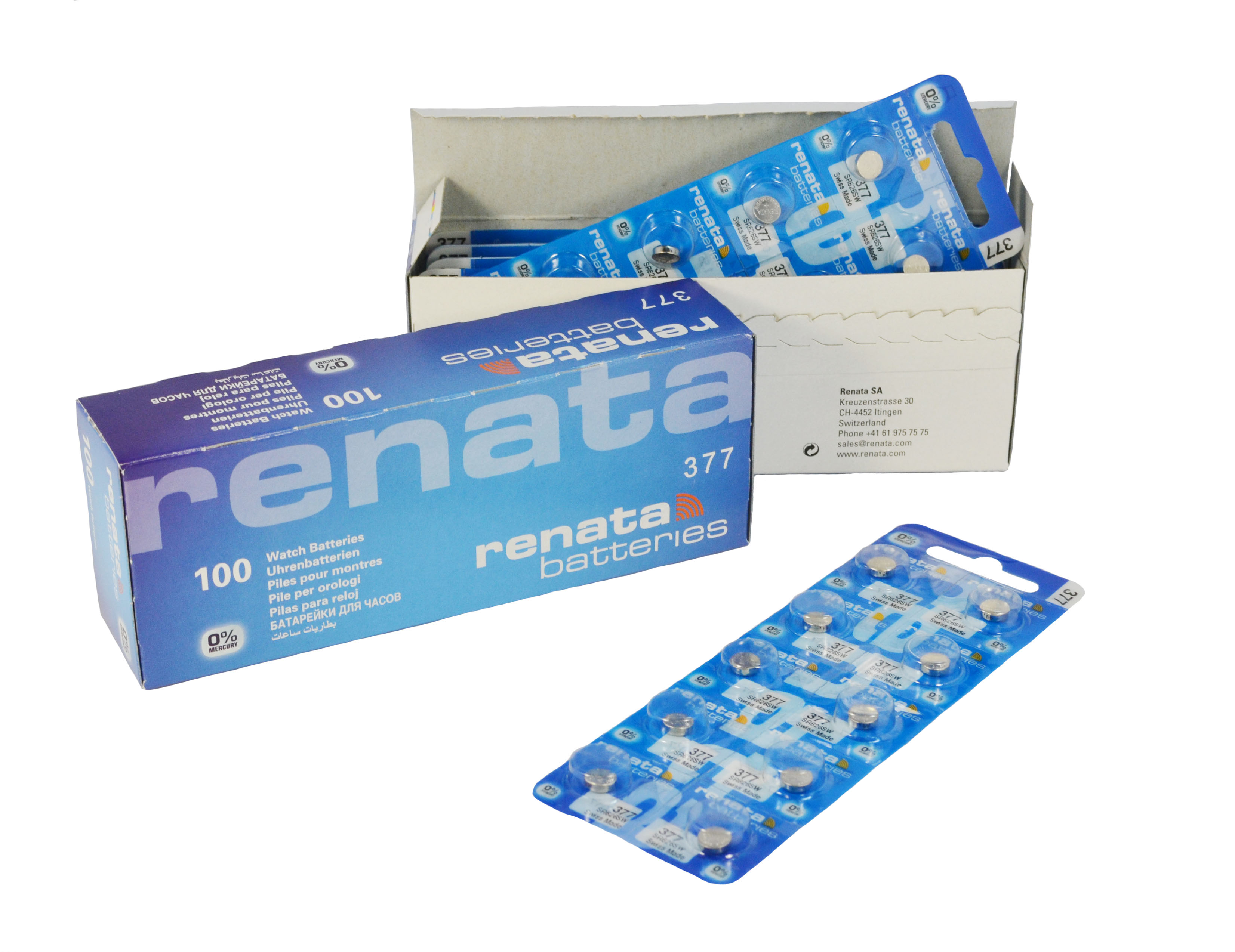 Батарейка RENATA R377 (SR626SW) 