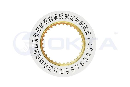 Диск календаря,<br>RONDA 5021.D - 5130.D