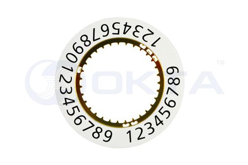 Диск календаря (десятків),<br>RONDA 7003.N - 8040.N