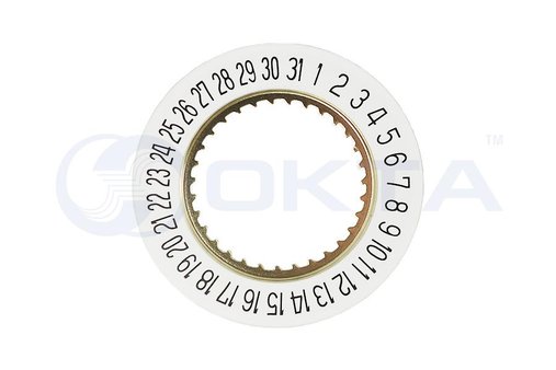 Диск календаря,<br>RONDA 5021.D - 5130.D