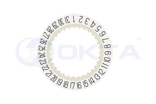 Диск календаря,<br>RONDA 515.24H, 517
